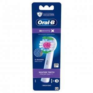 Oral-B 3D White Electric Toothbrush Andra borsthuvuden Vita | SE_OB41989