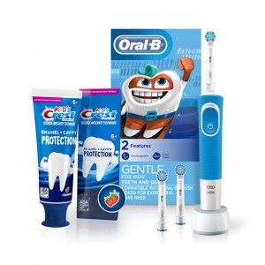 Oral-B Advanced Cavity Protection Kids Buntar Blå | SE_OB54551