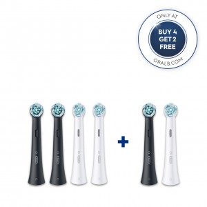 Oral-B iO Ultimate Clean iO borsthuvuden Vita Svarta | SE_OB74630